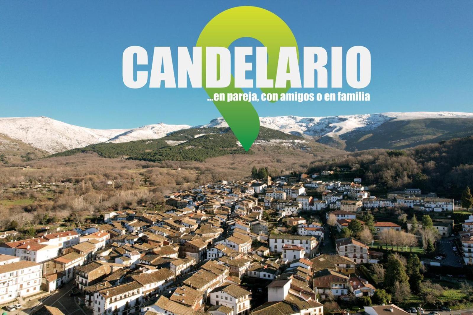 Casa Rural Puerta Del Sol II De 2 Habitaciones Candelario Bagian luar foto